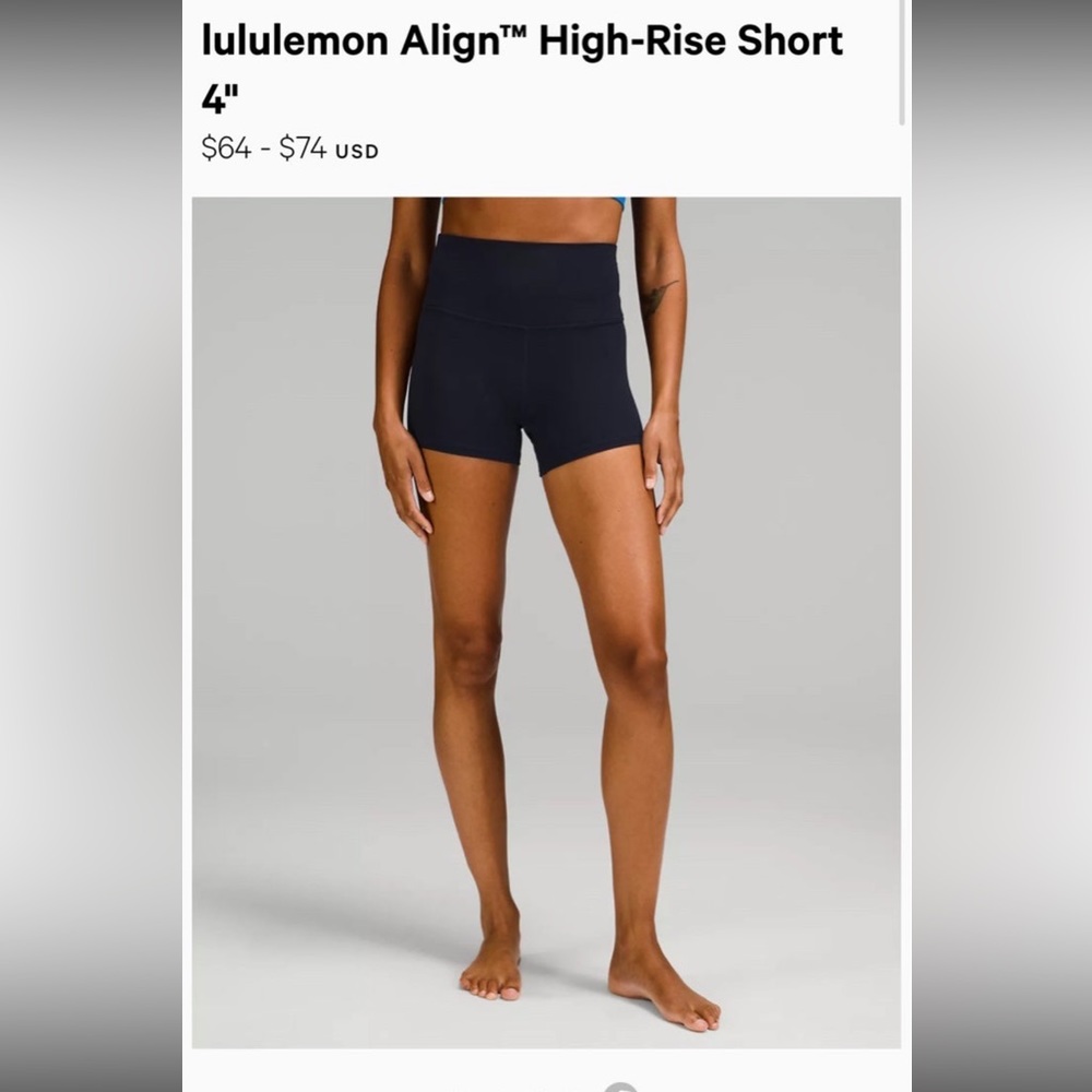 Lululemon Align Shorts